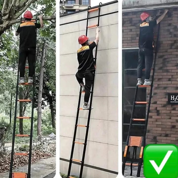 Teleskopske sklopive aluminijumske merdevine (do 150 kg)