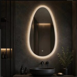 LED ogledalo Lui Edge 50x95 cm - Antifog