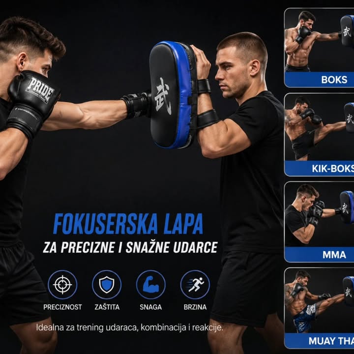 Fokuserska lapa za boks, kik-boks i MMA (1 komad)