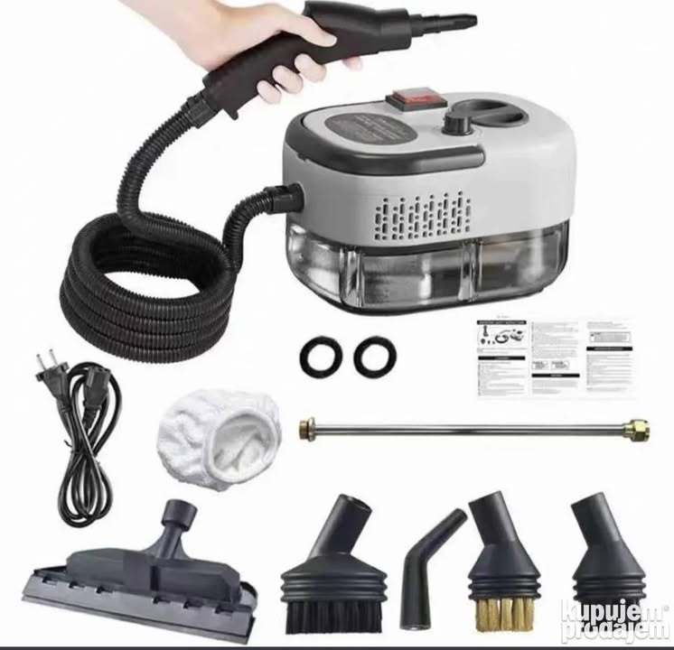 Parni čistač pod visokim pritiskom - set sa nastavcima