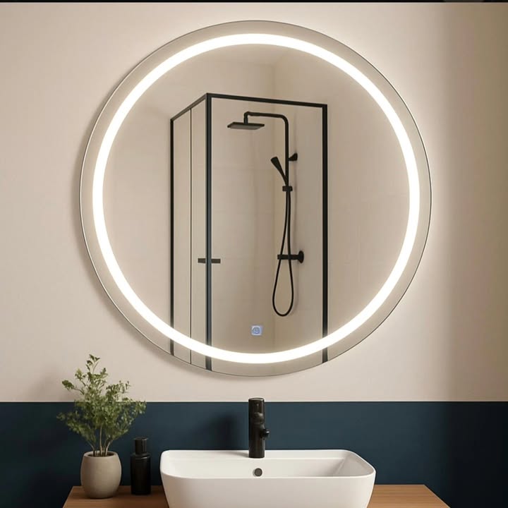 LED ogledalo Mia fi80 cm - Antifog