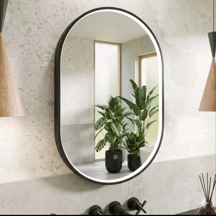 LED ogledalo Front Oval 50x95 cm - Antifog